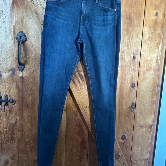 AG Adriano Goldschmied Contour 360 Dark Blue Skinny Jeans - Picture 6 of 7